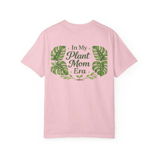 In My Plant Mom Era Shirt, Plant Lover Tee, Botanical Mom Shirt, Monstera Plant Shirt, Plant Lady Gift, Front and Back Graphic Tee