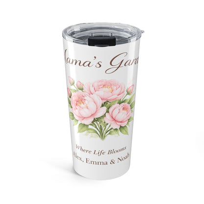 Personalized Mama’s Garden Birth Flower 20oz Tumbler