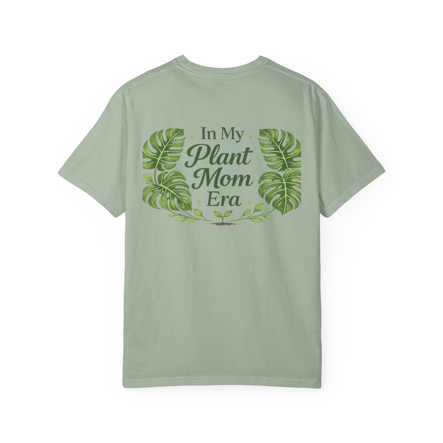 In My Plant Mom Era Shirt, Plant Lover Tee, Botanical Mom Shirt, Monstera Plant Shirt, Plant Lady Gift, Front and Back Graphic Tee