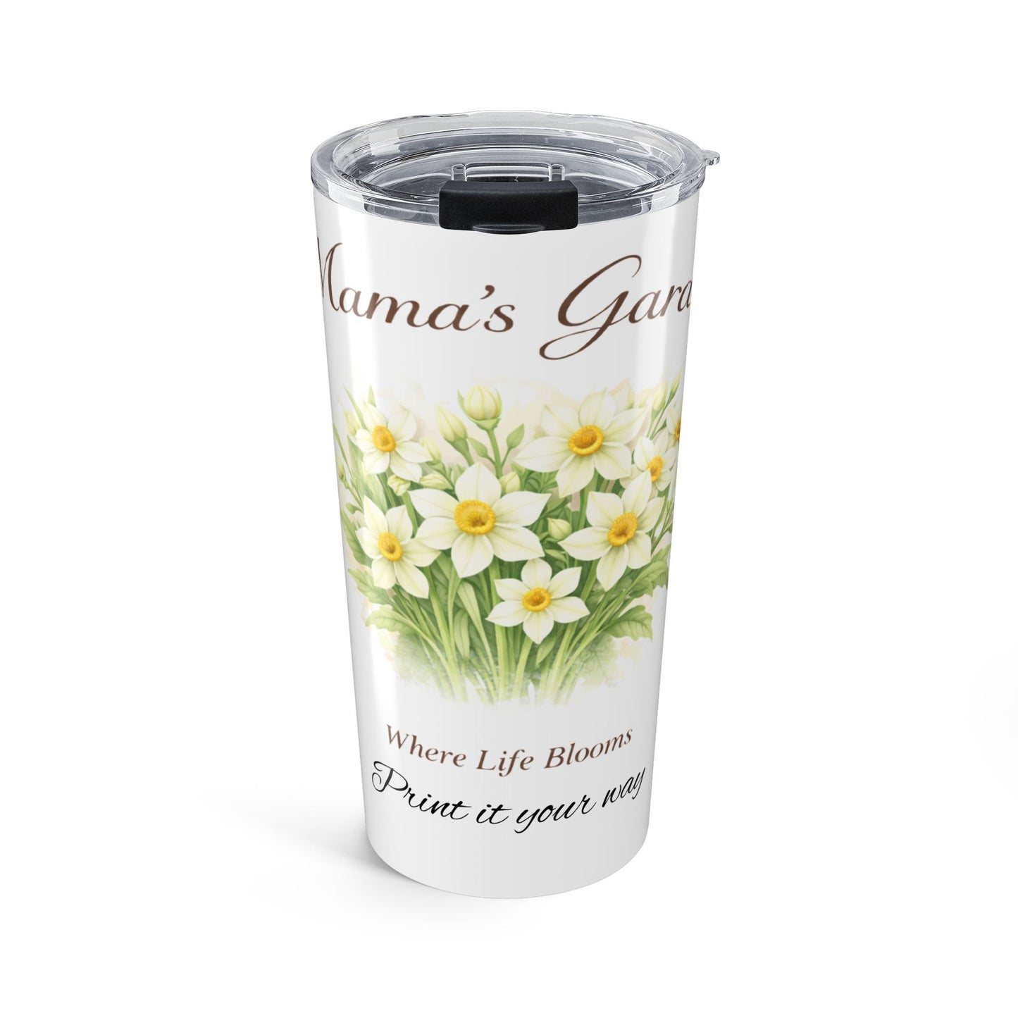 Personalized Mama’s Garden Birth Flower 20oz Tumbler