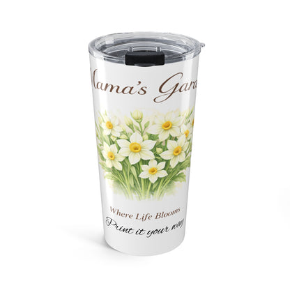 Personalized Mama’s Garden Birth Flower 20oz Tumbler