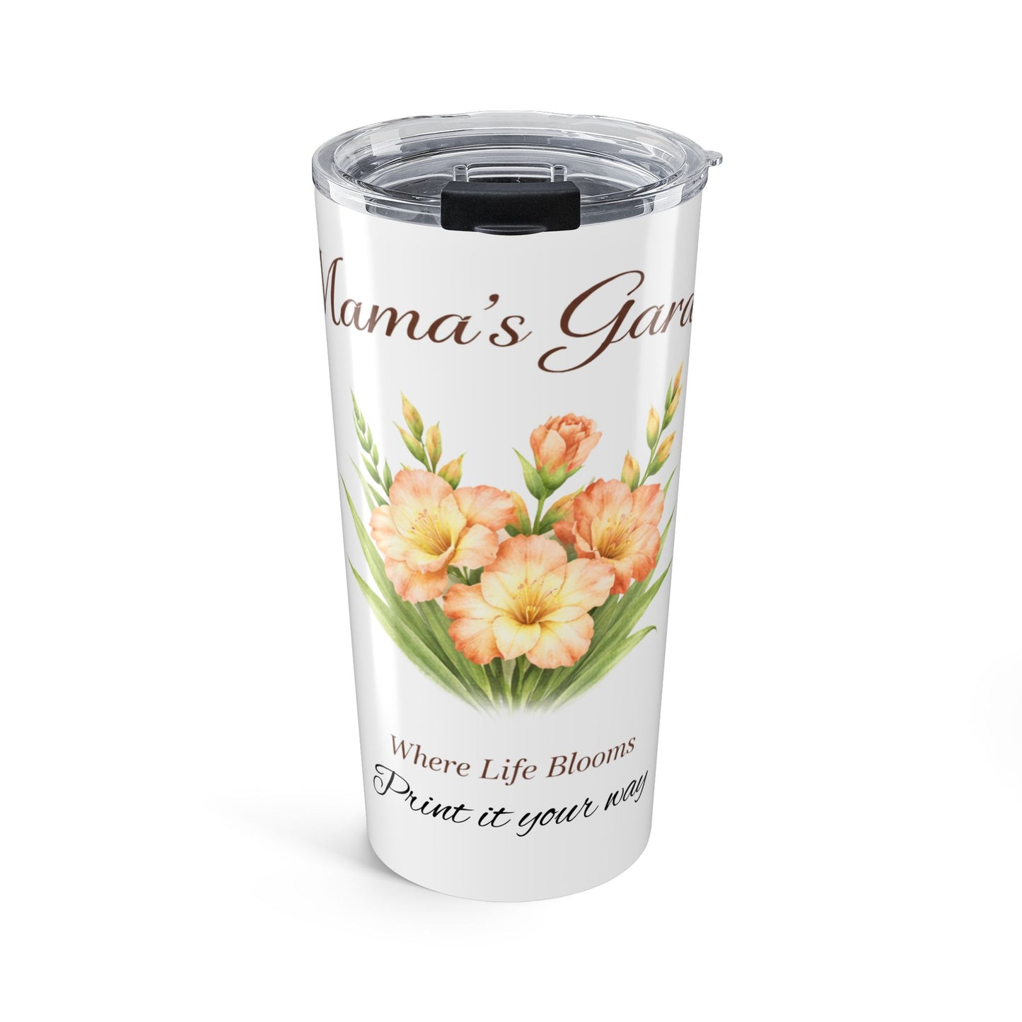 Personalized Mama’s Garden Birth Flower 20oz Tumbler
