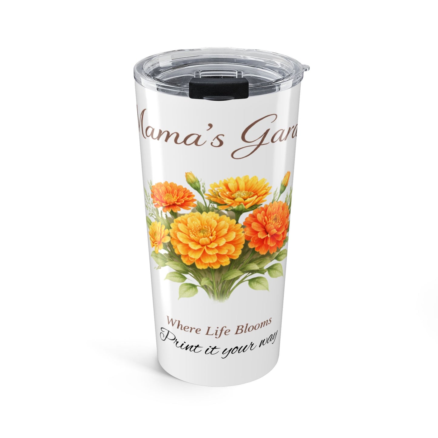 Personalized Mama’s Garden Birth Flower 20oz Tumbler