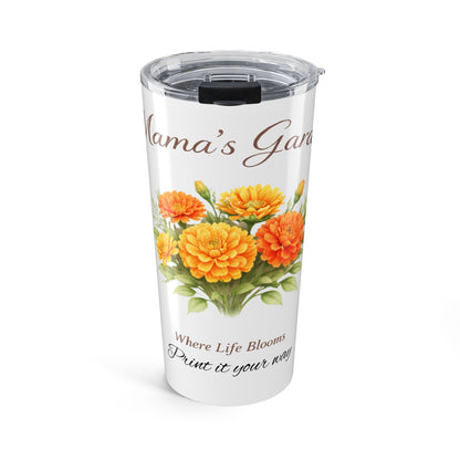 Personalized Mama’s Garden Birth Flower 20oz Tumbler