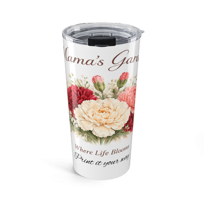 Personalized Mama’s Garden Birth Flower 20oz Tumbler