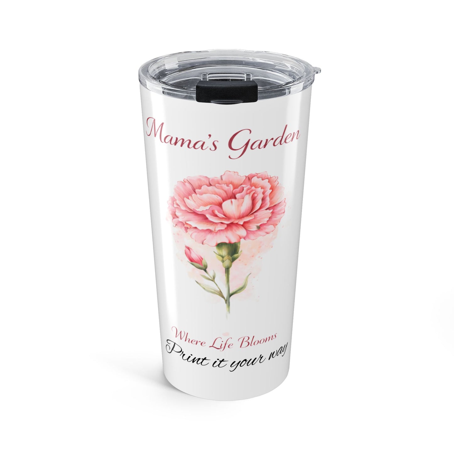 Personalized Mama’s Garden Birth Flower 20oz Tumbler