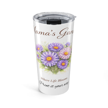 Personalized Mama’s Garden Birth Flower 20oz Tumbler