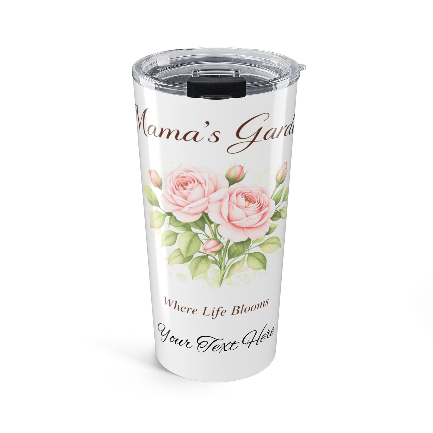 Personalized Mama’s Garden Birth Flower 20oz Tumbler