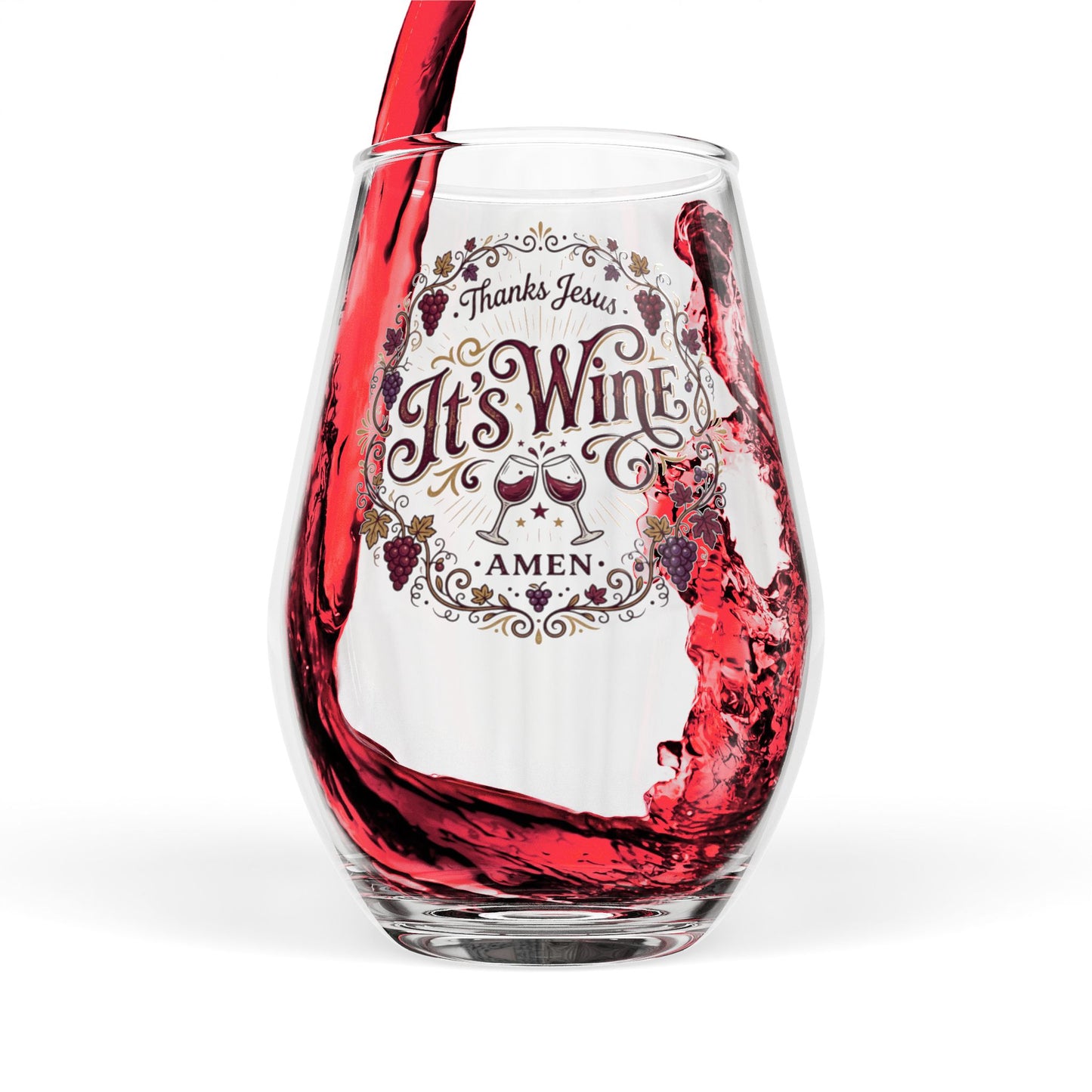Funny Mother’s Day Wine Tumbler | Engraved Gift for Mom | Cute Wine Glass for Mom | Mother’s Day Gift Idea | Gift for Her
