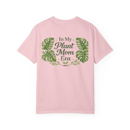 In My Plant Mom Era Shirt, Plant Lover Tee, Botanical Mom Shirt, Monstera Plant Shirt, Plant Lady Gift, Front and Back Graphic Tee
