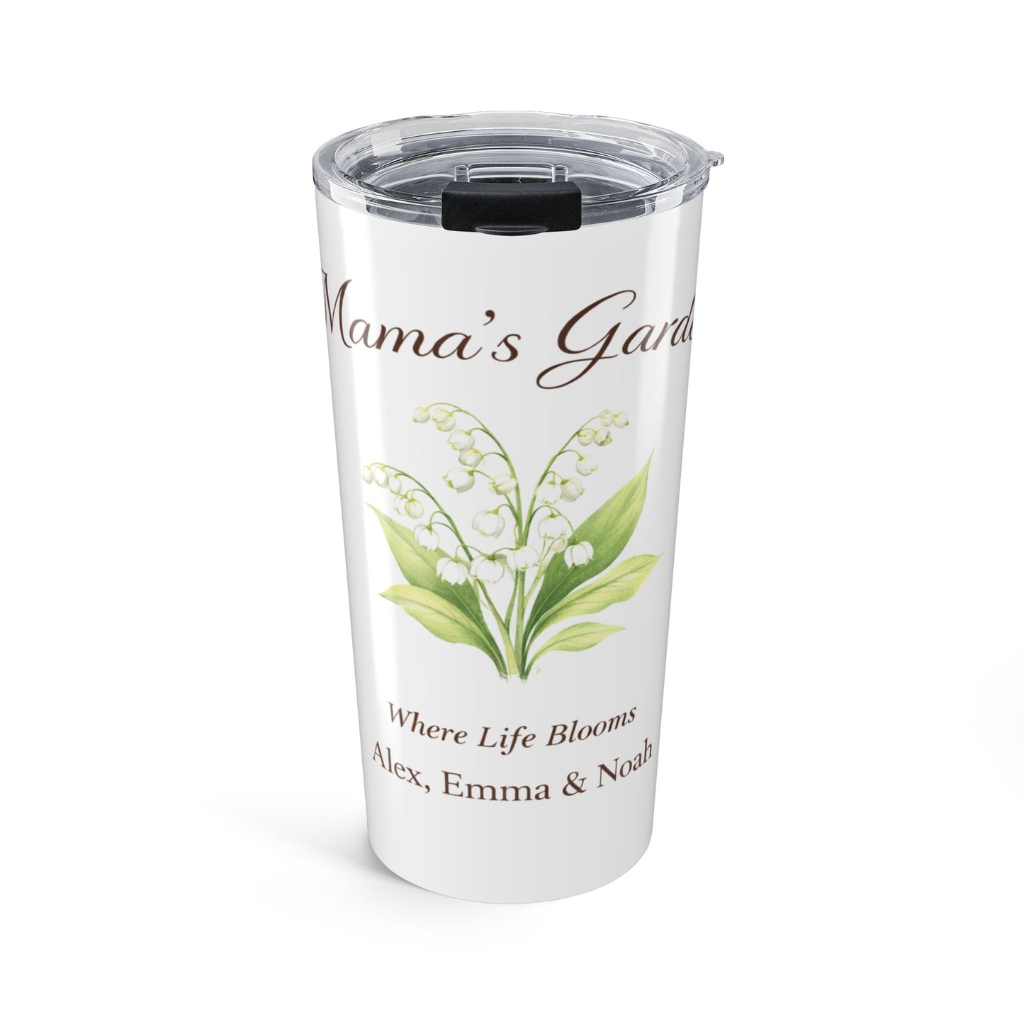 Personalized Mama’s Garden Birth Flower 20oz Tumbler