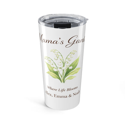 Personalized Mama’s Garden Birth Flower 20oz Tumbler