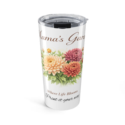 Personalized Mama’s Garden Birth Flower 20oz Tumbler