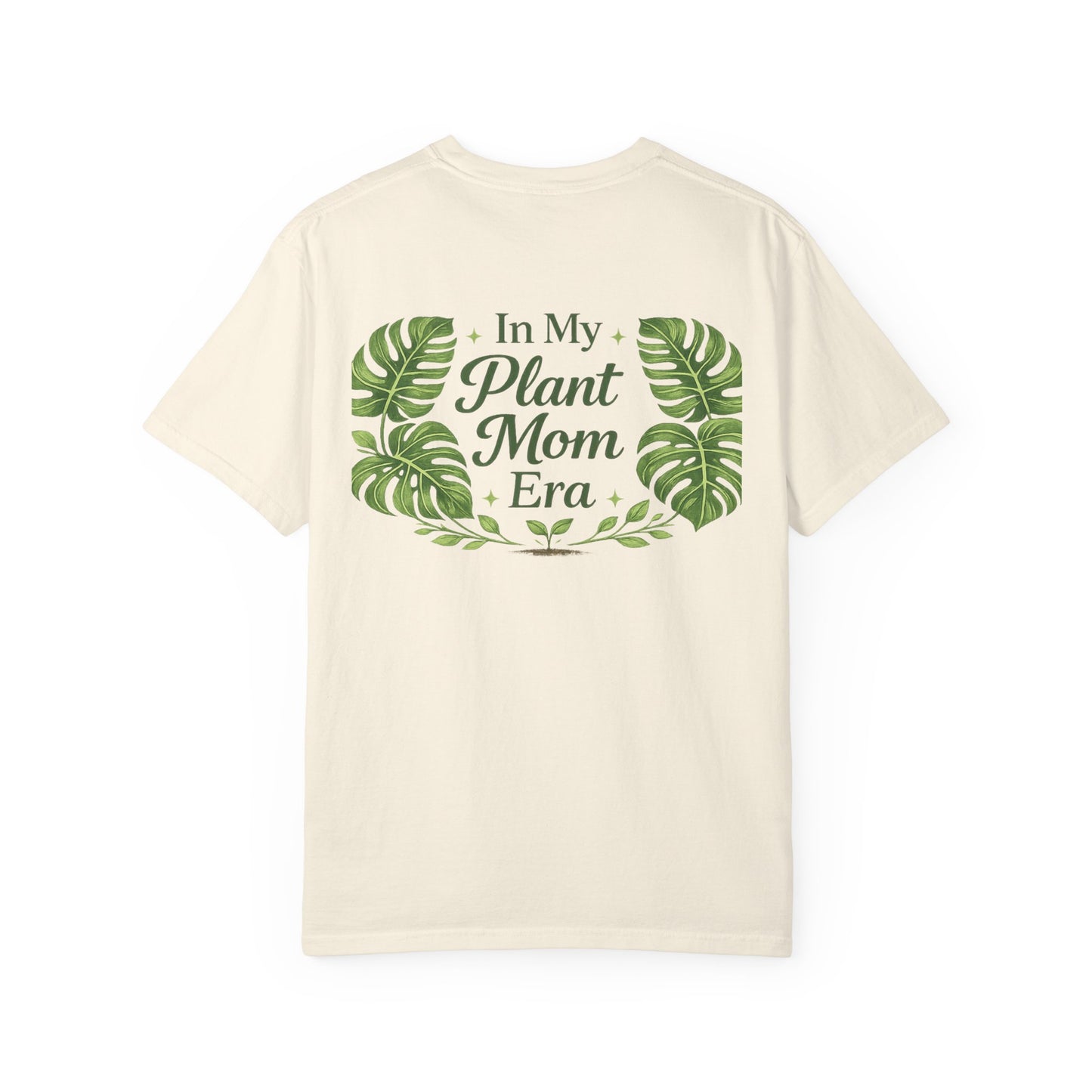 In My Plant Mom Era Shirt, Plant Lover Tee, Botanical Mom Shirt, Monstera Plant Shirt, Plant Lady Gift, Front and Back Graphic Tee
