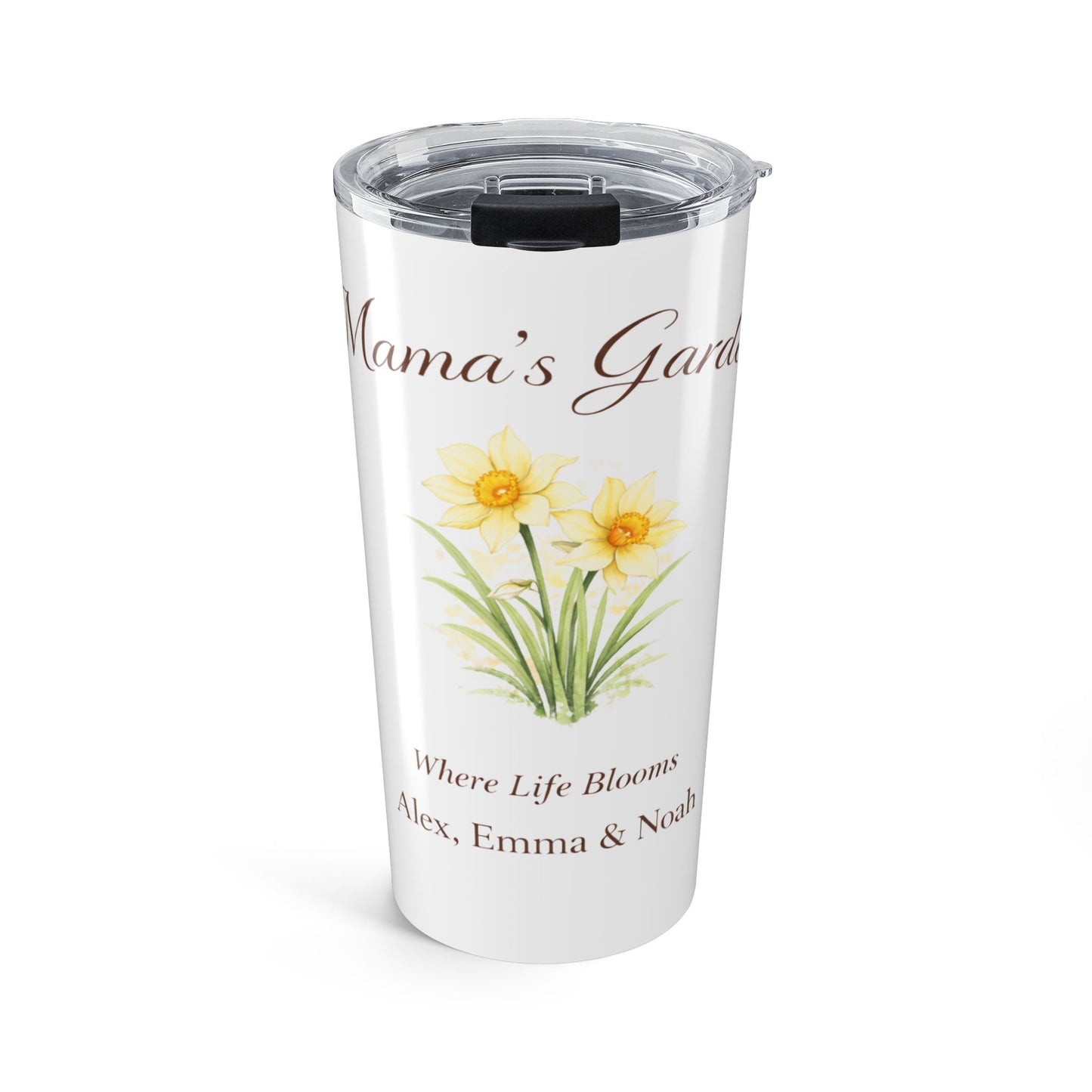 Personalized Mama’s Garden Birth Flower 20oz Tumbler