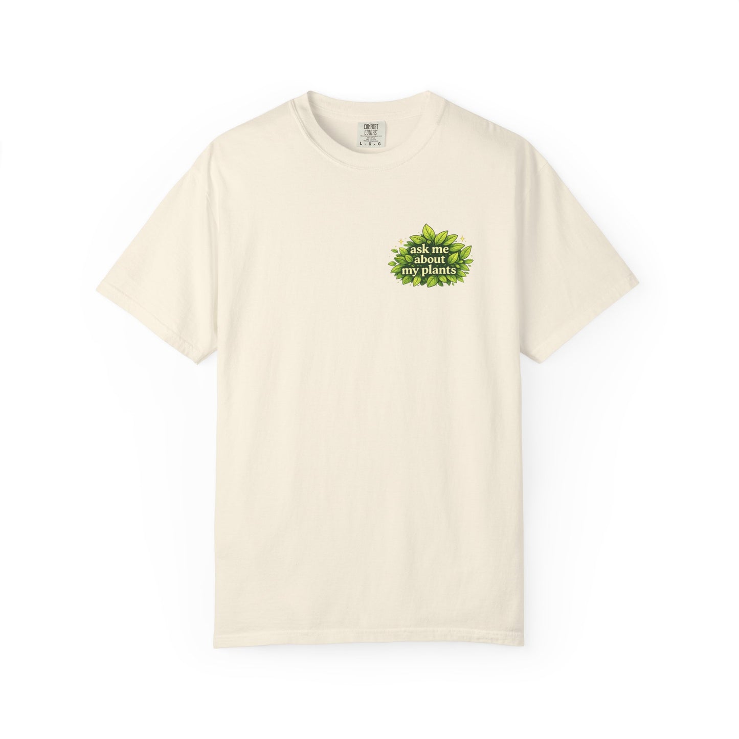 Plants Are My Therapy Shirt – Plant Lover Back Print Tee