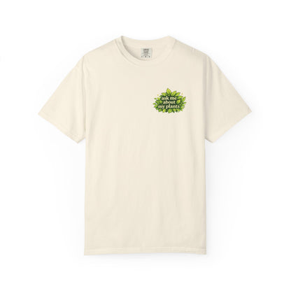 Plants Are My Therapy Shirt – Plant Lover Back Print Tee