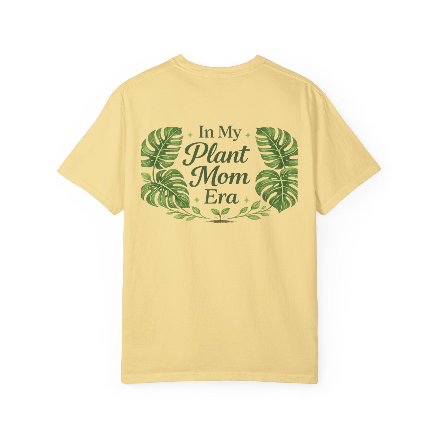 In My Plant Mom Era Shirt, Plant Lover Tee, Botanical Mom Shirt, Monstera Plant Shirt, Plant Lady Gift, Front and Back Graphic Tee