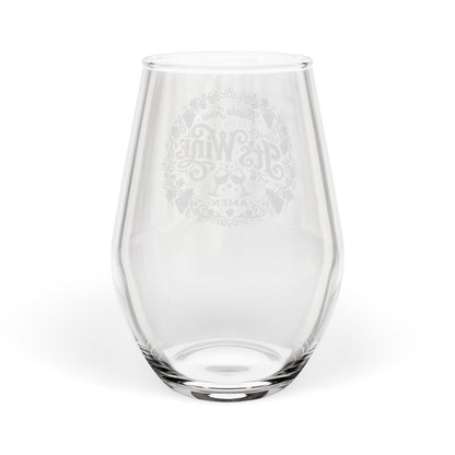 Funny Mother’s Day Wine Tumbler | Engraved Gift for Mom | Cute Wine Glass for Mom | Mother’s Day Gift Idea | Gift for Her