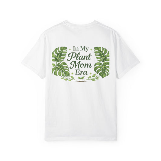 In My Plant Mom Era Shirt, Plant Lover Tee, Botanical Mom Shirt, Monstera Plant Shirt, Plant Lady Gift, Front and Back Graphic Tee